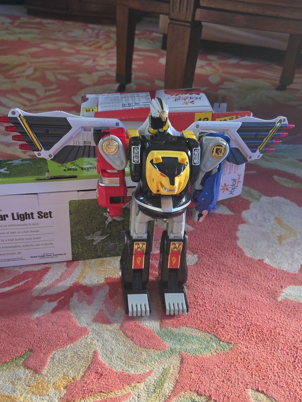 Mighty  Mega Falconzord  Mighty Morphin Power Rangers-missing Head